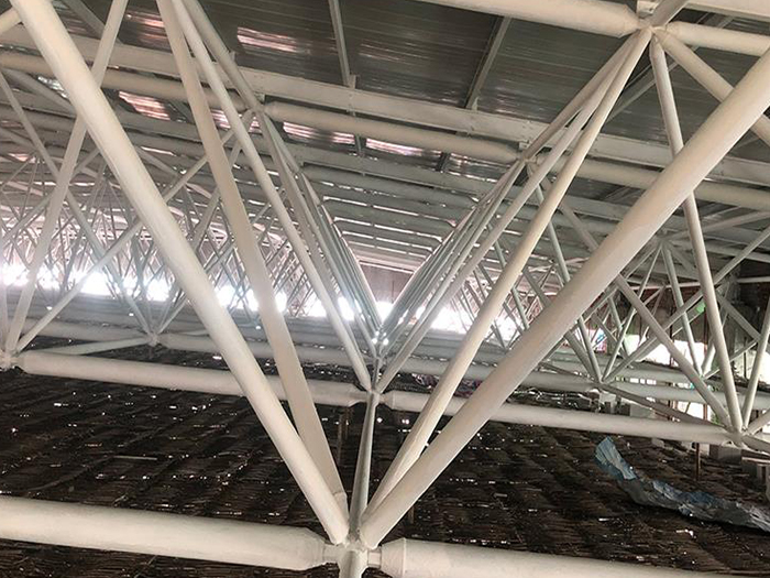 汉川大型螺栓球网架施工厂家